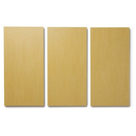 LUCIDA SURFACES LUCIDA SURFACES, FabCore Daffodil 12 in. x24 in. 3mm 28MIL Glue Down Luxury Vinyl Tiles , 60PK FC-3308PLT